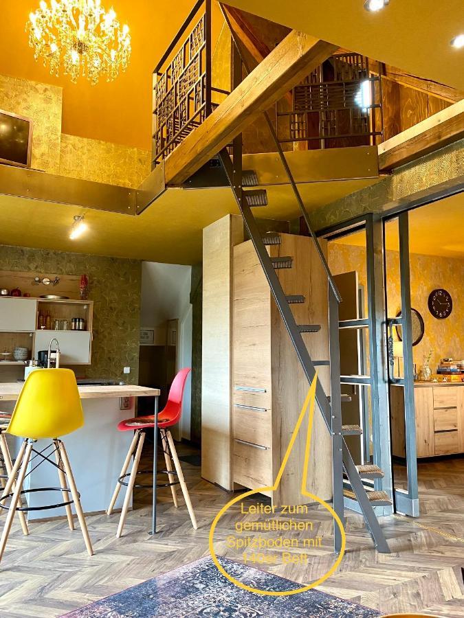 Hof Vierzehnender Im Hohen Venn - 70Qm Maisonette - 2 Schlafzimmer - Wohnkueche - Balkon Mit Grill - Monschau - Eifel - Hunde Willkommen - Islandpferde Bagian luar foto